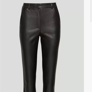Babaton vegan leather pants